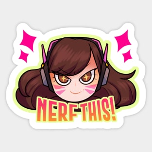 NERF THIS! Sticker